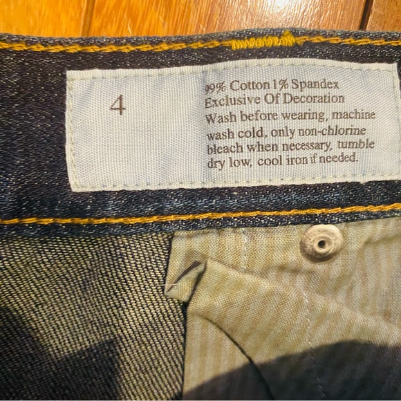 ⭐️ LOFT Modern Bootcut Low Rise Vintage Wash Jeans   Size 4 - Picture 8 of 8